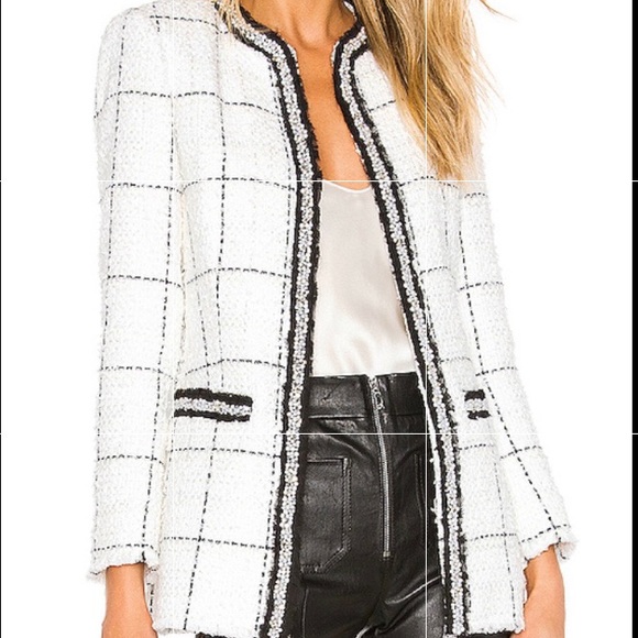 Alice + Olivia Jackets & Blazers - Alice and Olivia Check Jacket